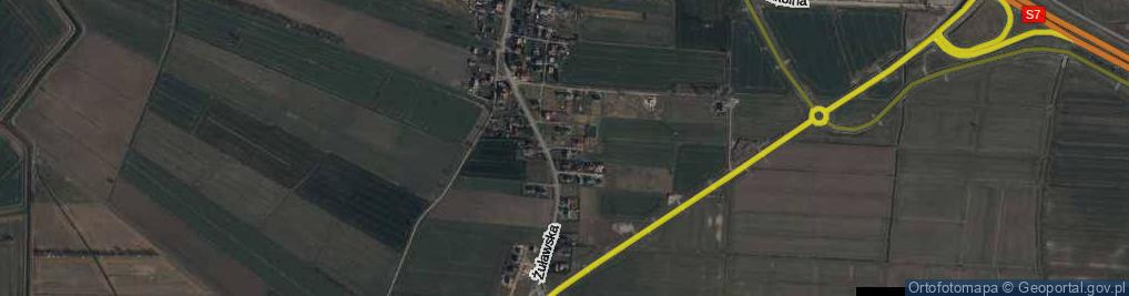 Zdjęcie satelitarne Lazurowa ul.